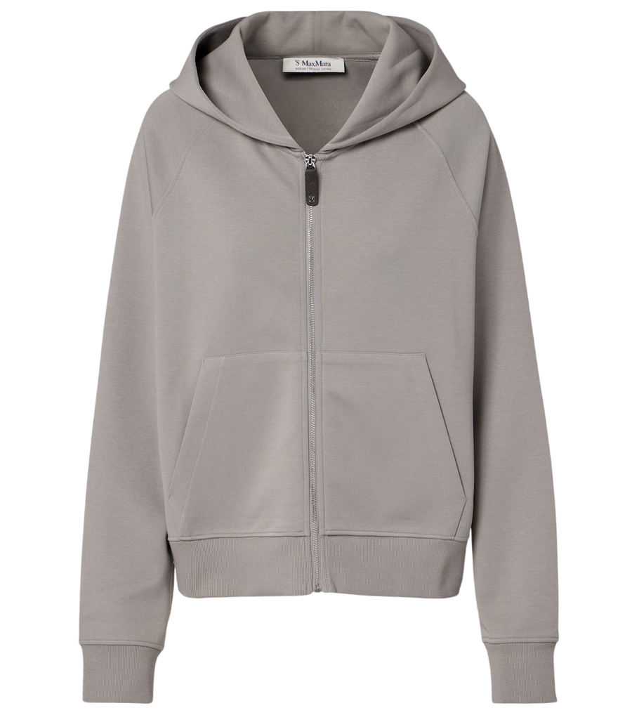 Sweat à capuche en jersey de mélange de coton 'S Max Mara