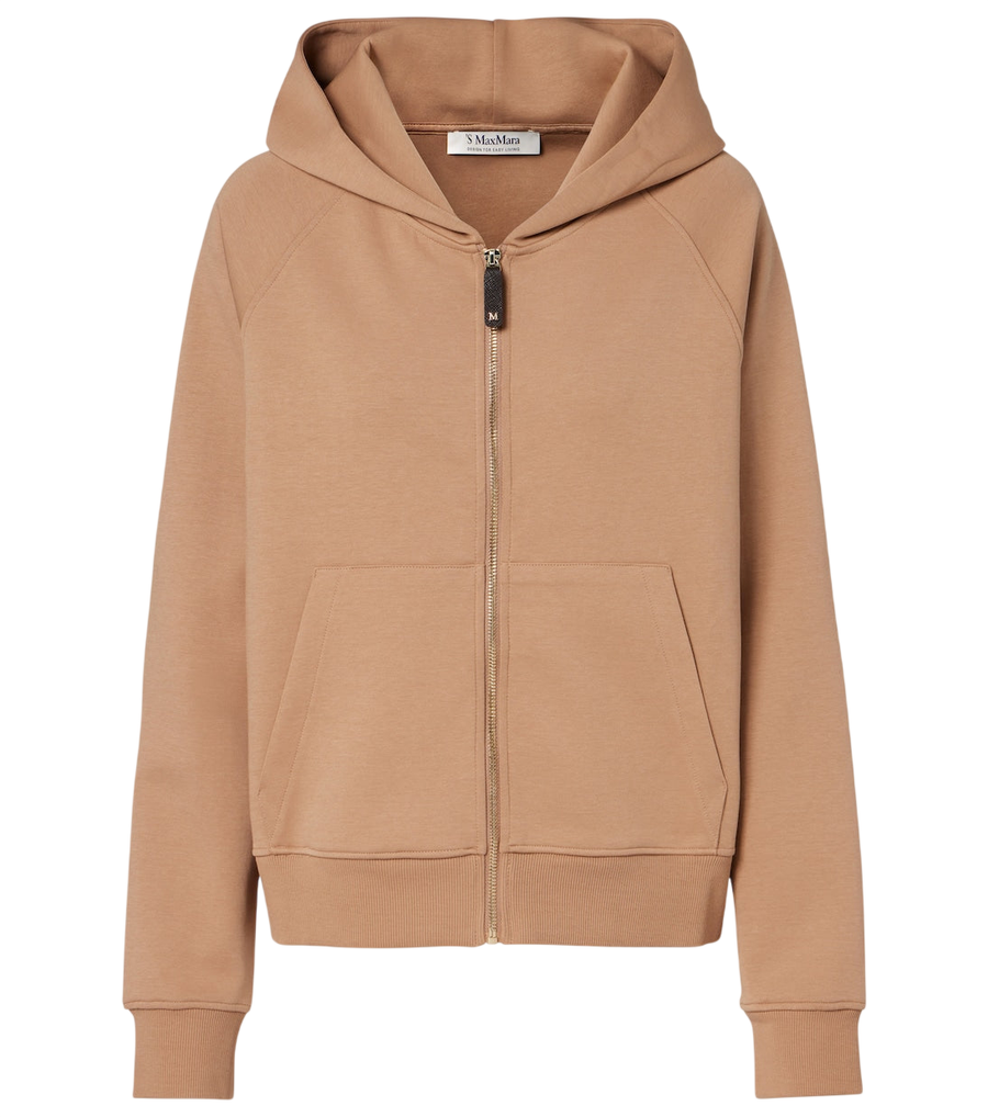 'S Max Mara Cotton-blend jersey hoodie