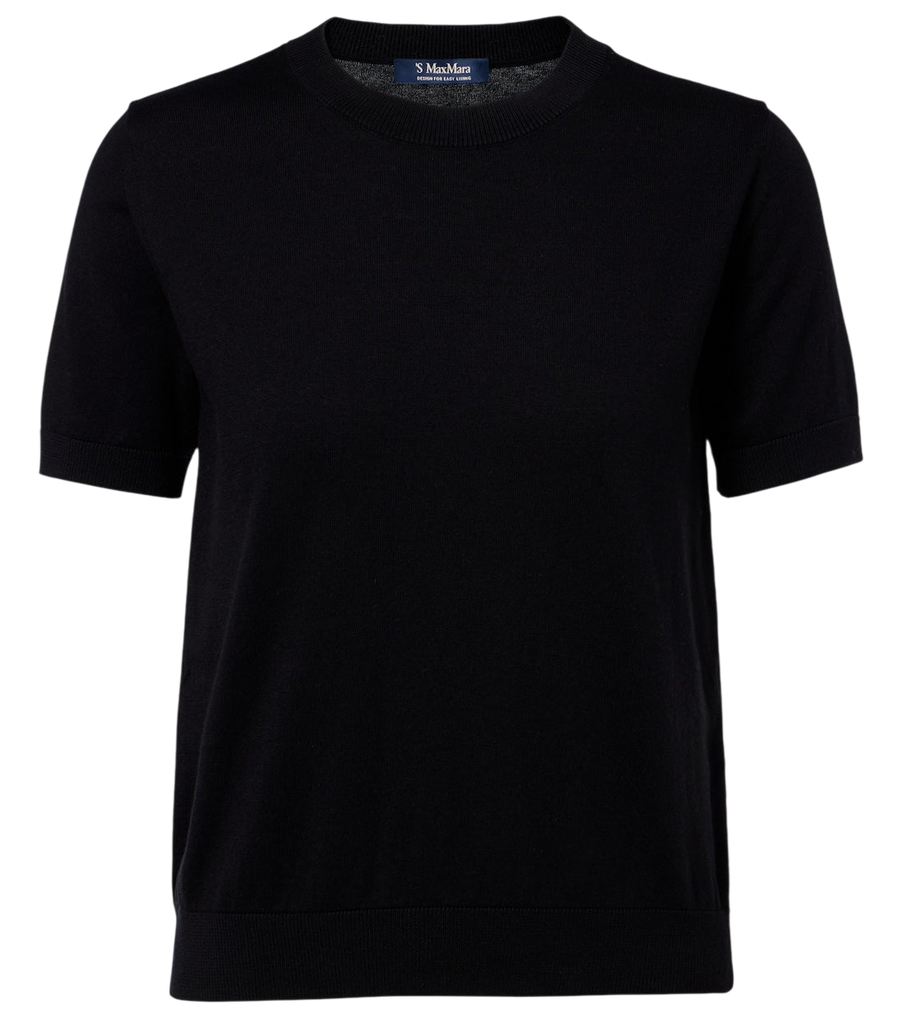 'S Max Mara Cotton, silk, and cashmere top