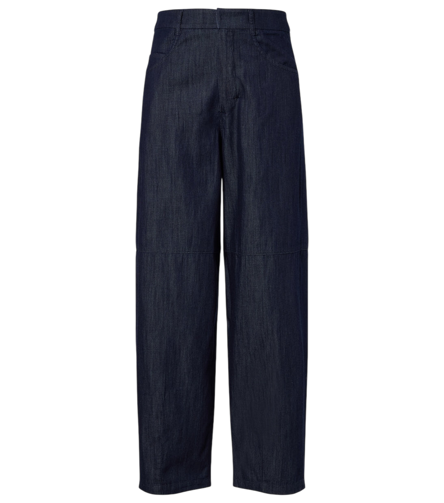 Vaqueros rectos de corte cropped 'S Max Mara