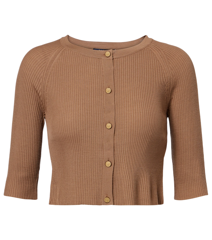 'S Max Mara Cropped virgin wool cardigan
