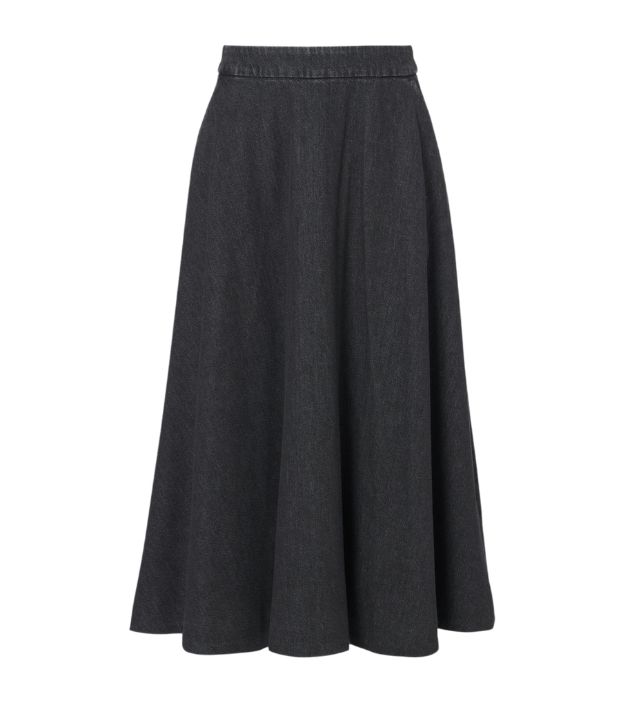 'S Max Mara Denim midi skirt
