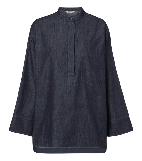 Top in denim 'S Max Mara