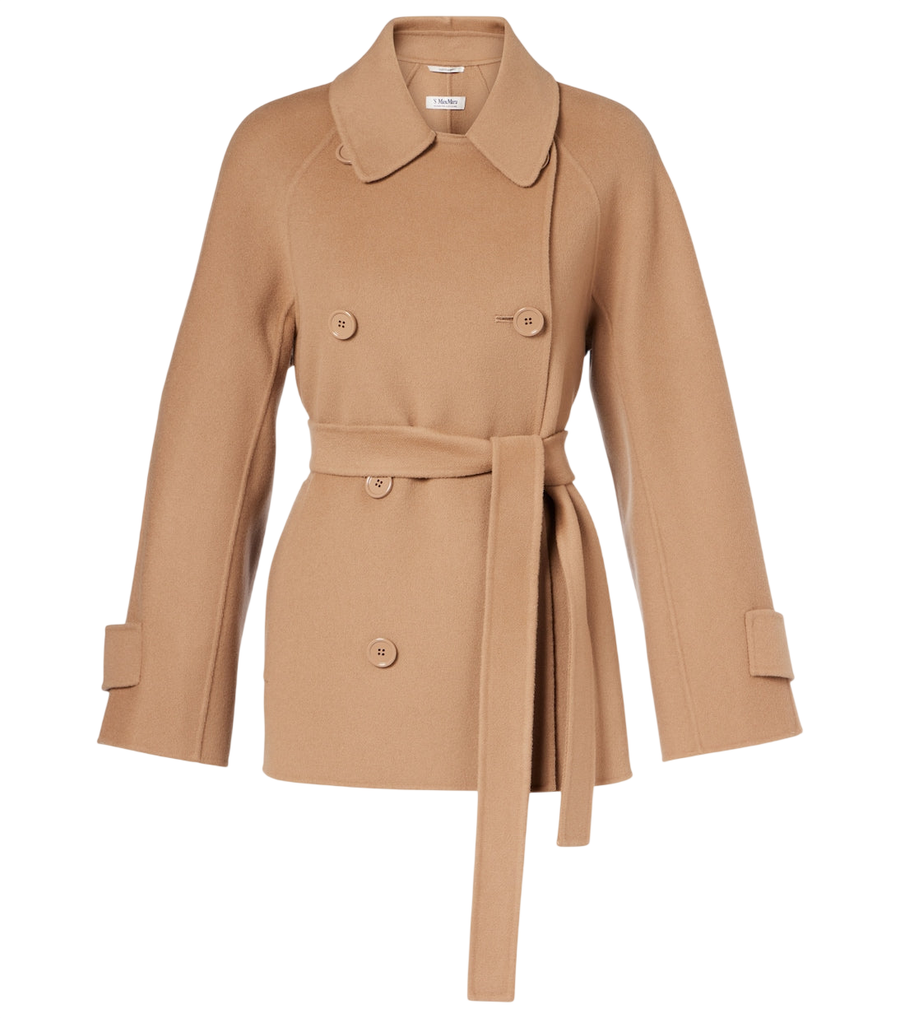 'S Max Mara Louis virgin wool peacoat