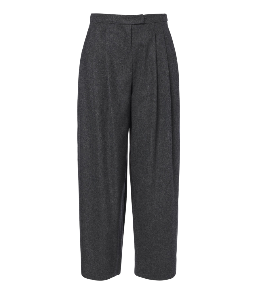 'S Max Mara Pleated wool wide-leg pants