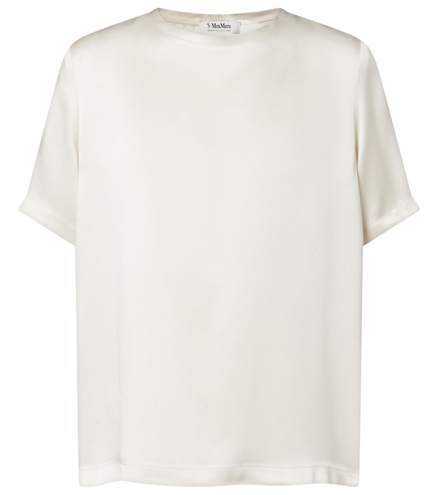 'S Max Mara Satin T-shirt