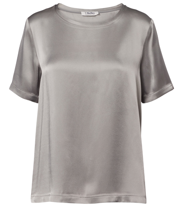 'S Max Mara T-shirt de cetim