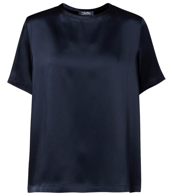 'S Max Mara T-shirt de cetim