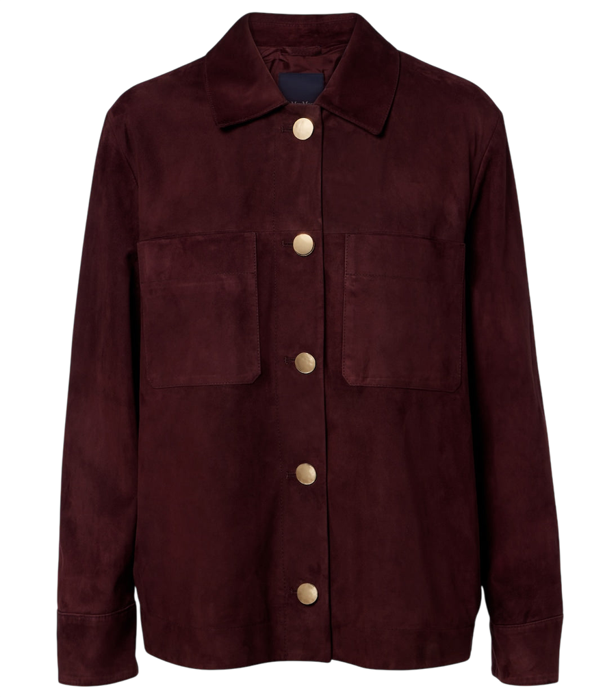 'S Max Mara Suede blouson jacket