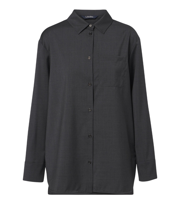 Camisa de lã virgem 'S Max Mara