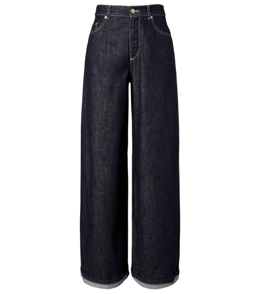 Vaqueros de pernera ancha 'S Max Mara