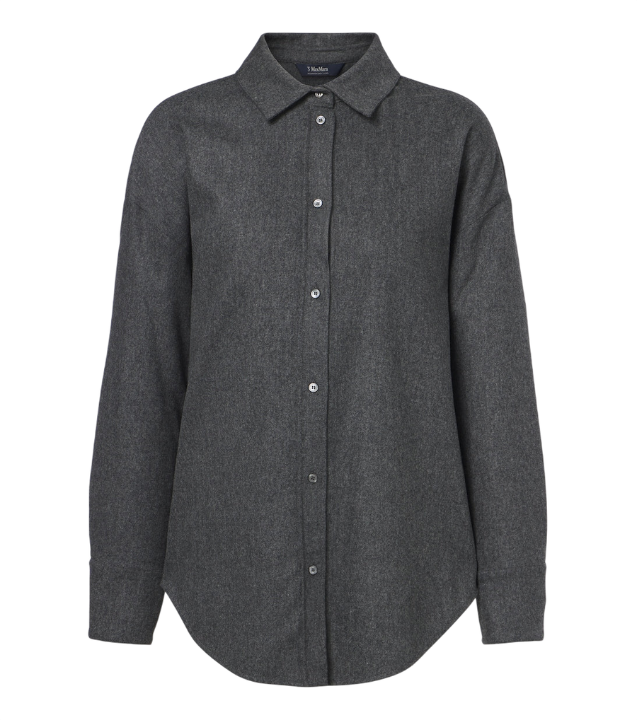 Camisa de franela de lana 'S Max Mara