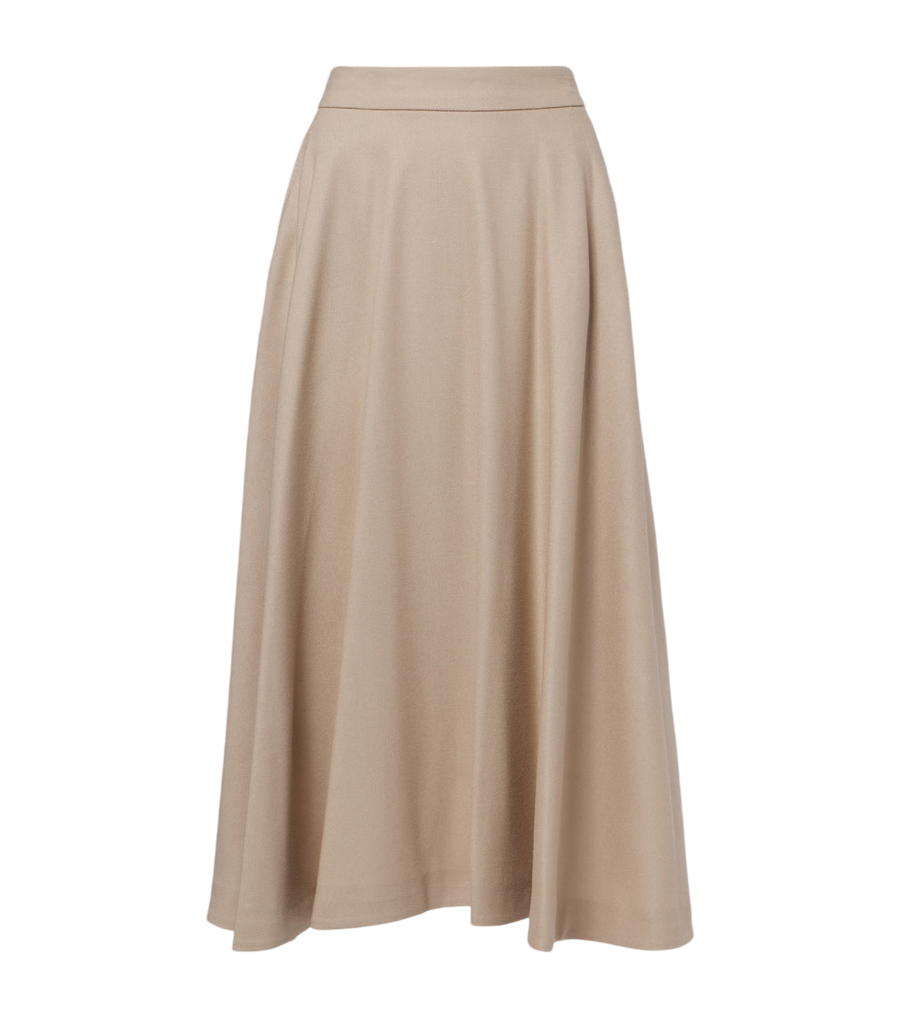 Falda midi de lana 'S Max Mara