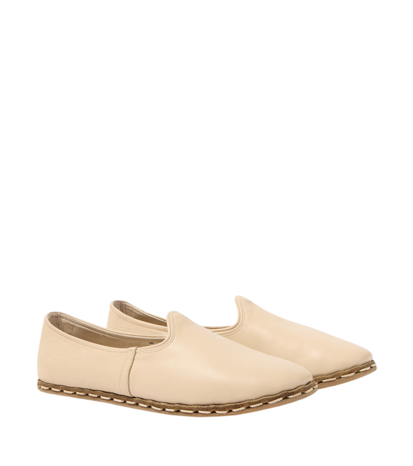 Sabah leather slip-on shoes