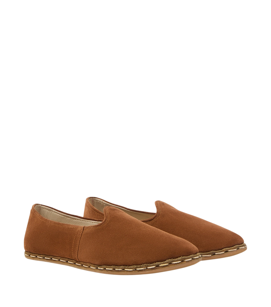 Sabah suede slip-on shoes