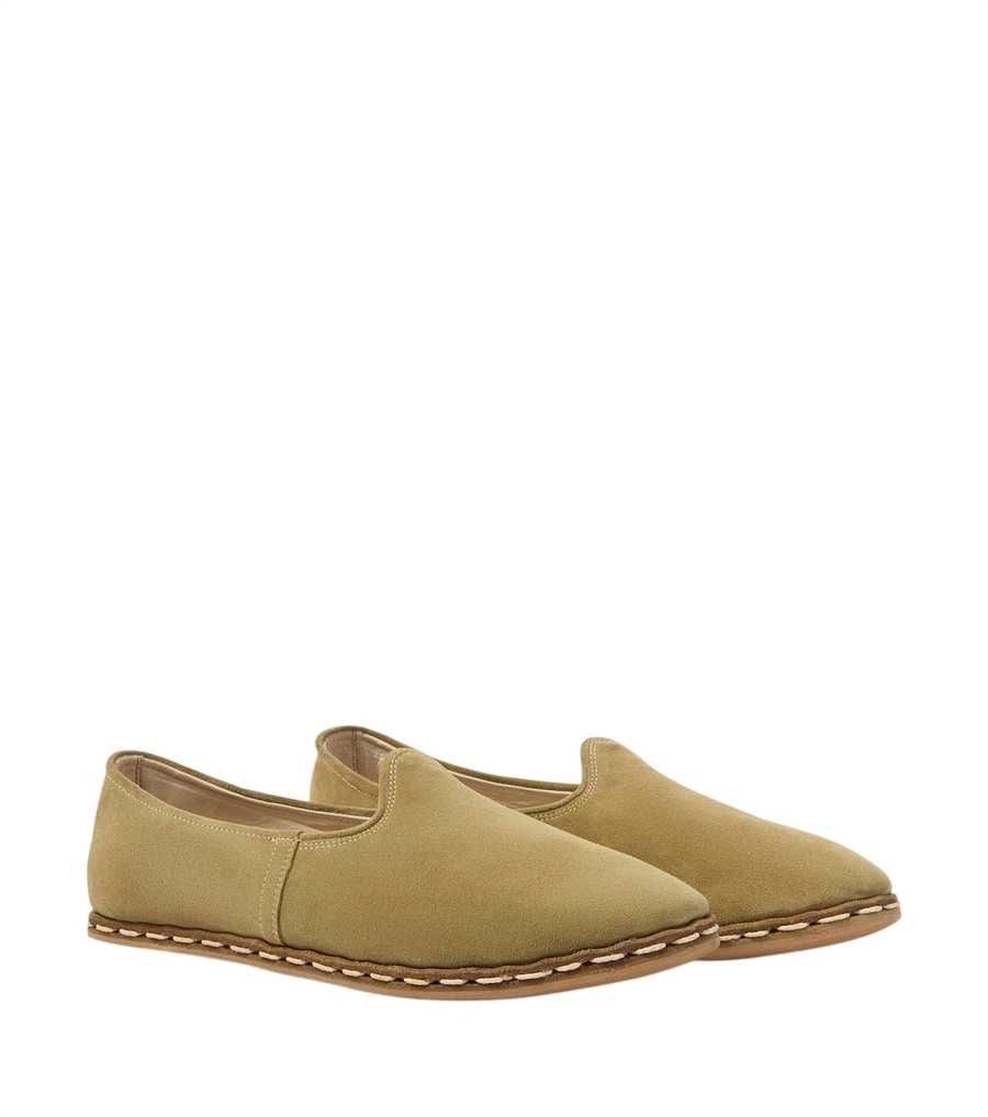 Sabah suede slip-on shoes