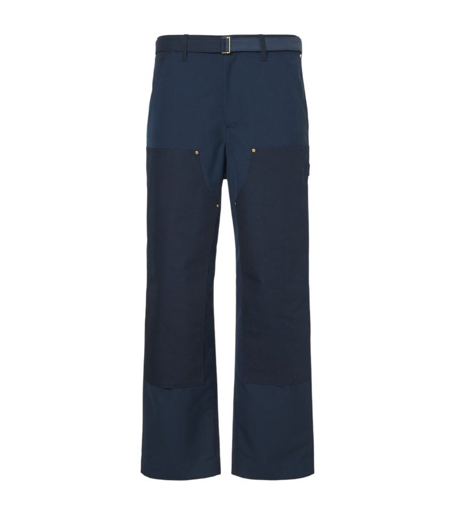 Sacai Belted wide-leg pants