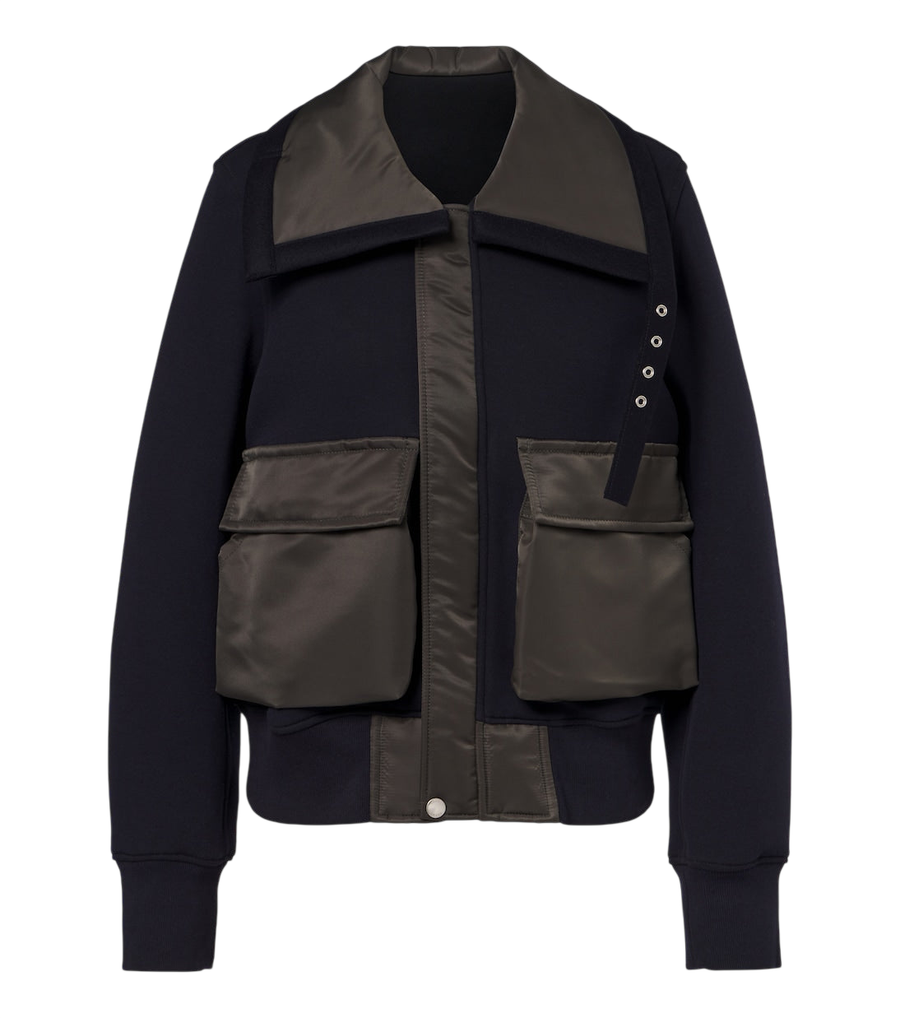 Sacai Cotton-blend blouson jacket