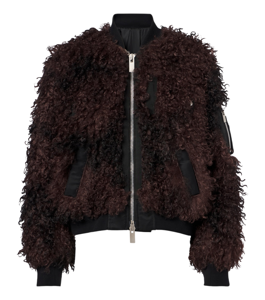Sacai Oversized bomber jacket