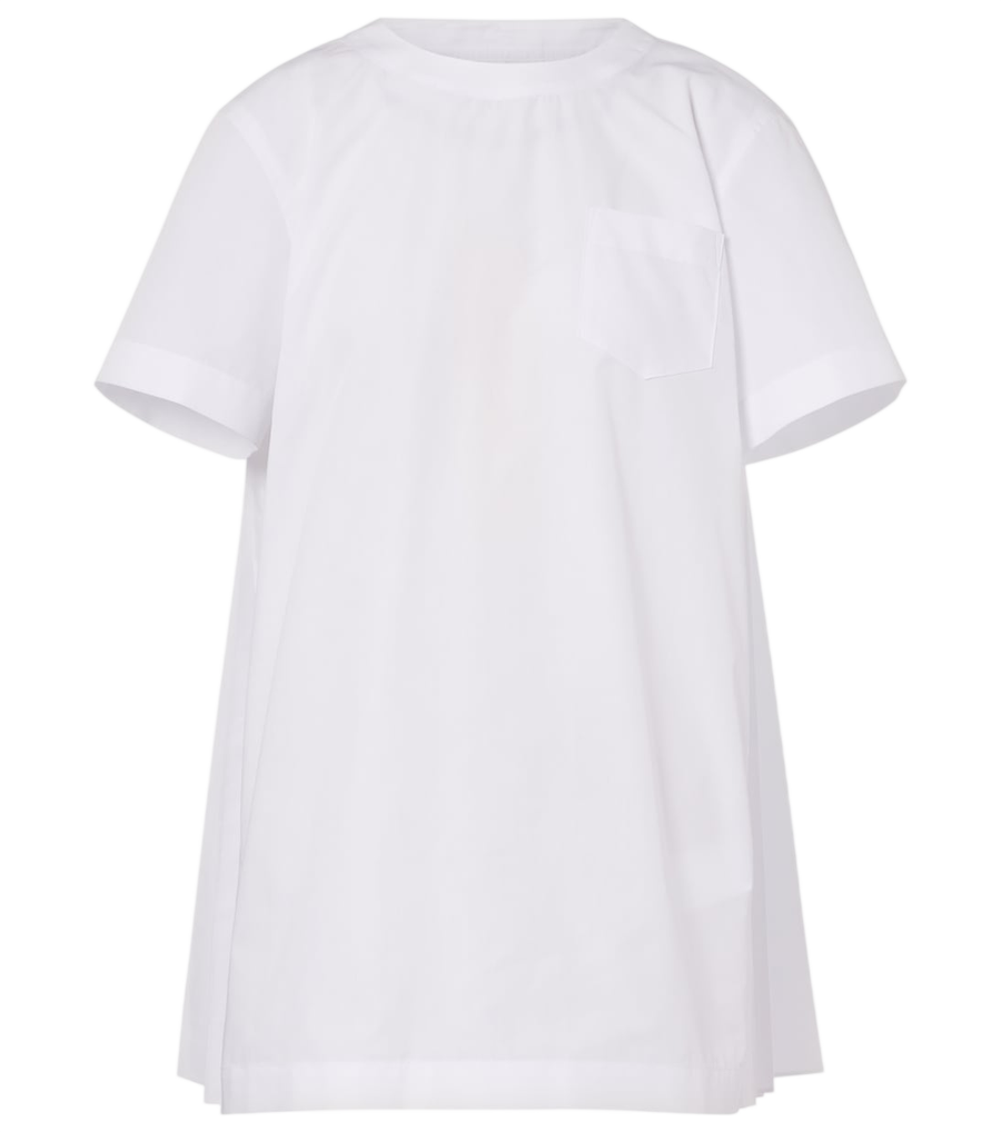 Sacai Poplin minidress