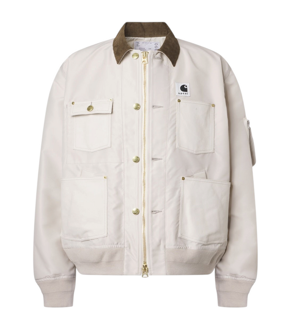 Sacai x Carhartt WIP twill blouson jacket