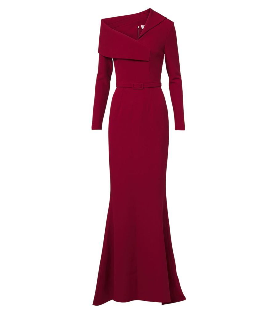 Safiyaa Belted gown
