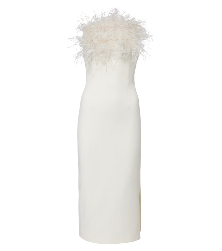 Robe de cocktail Aerine en crêpe Safiyaa Bridal