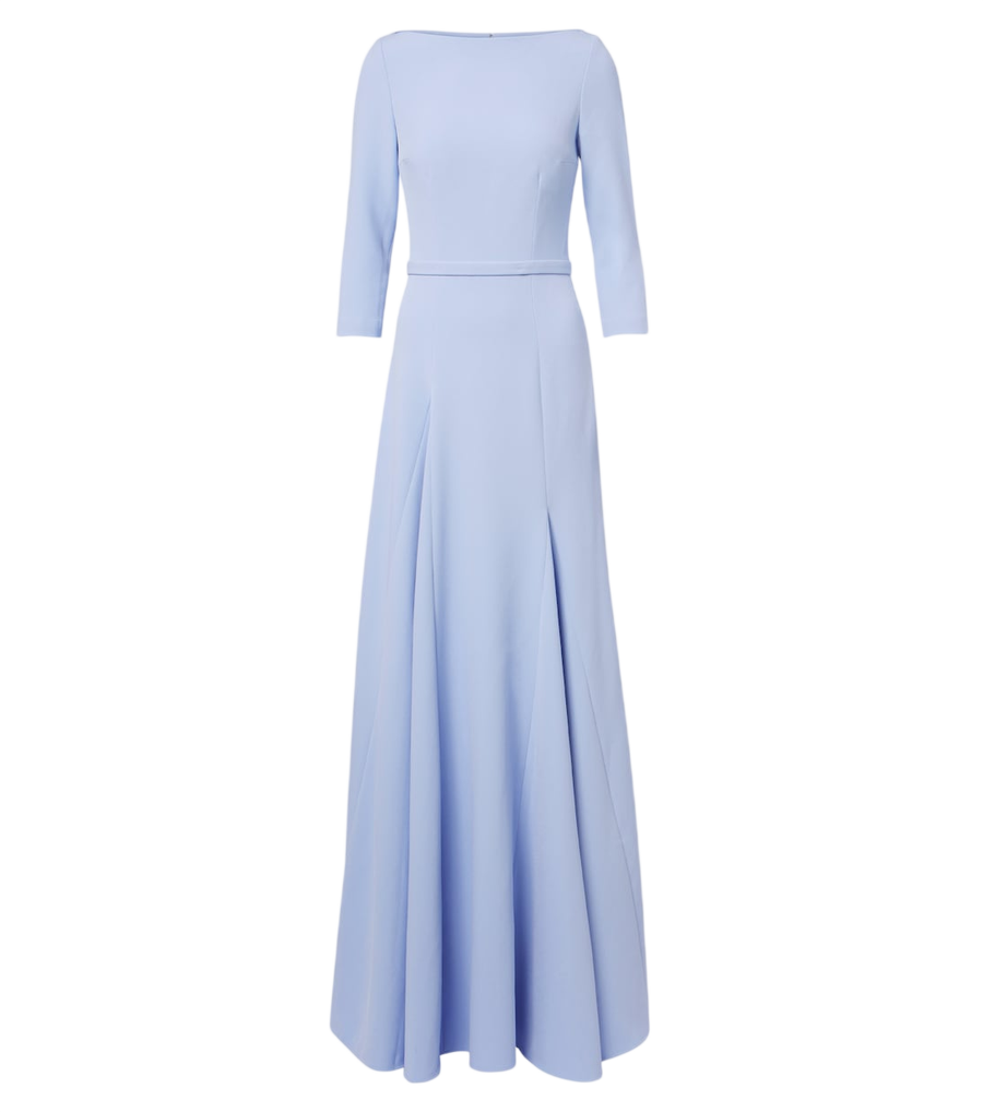 Safiyaa Emilia crêpe gown