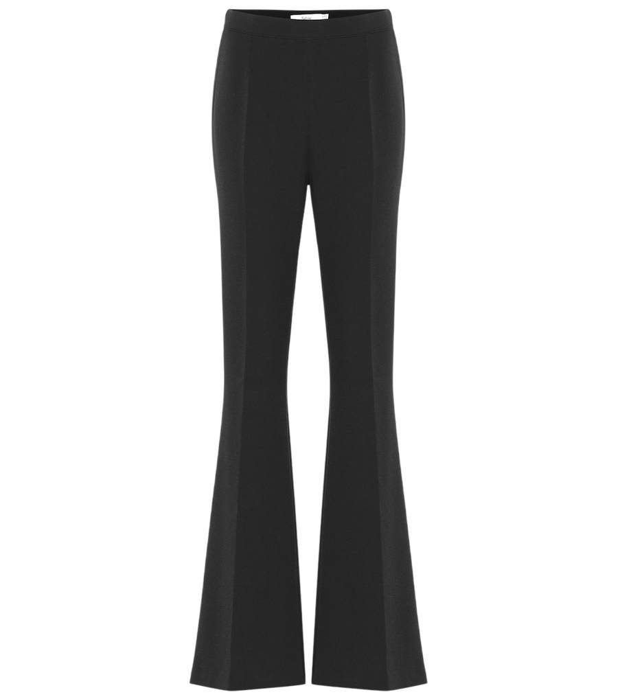 Safiyaa Halluana high-rise flared pants