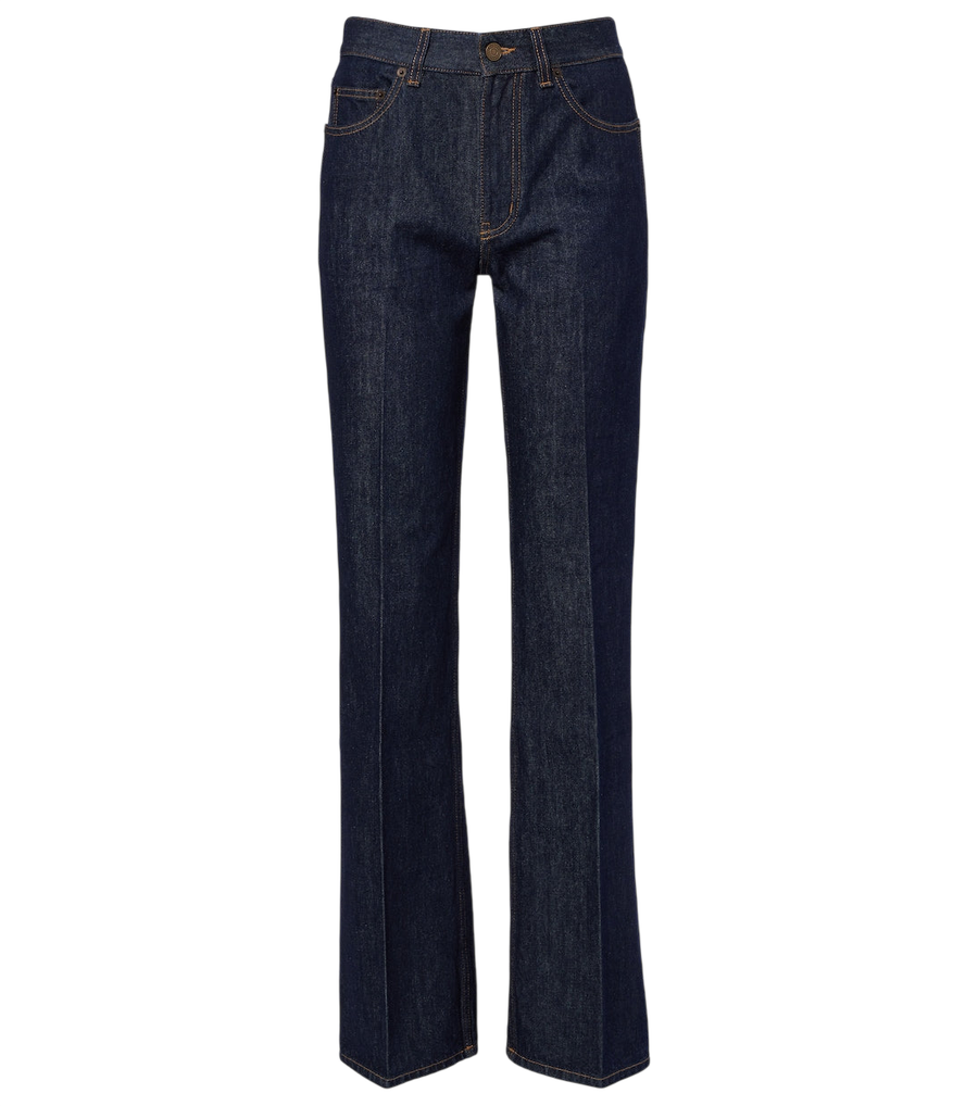 Vaqueros corte bota años 70 de Saint Laurent