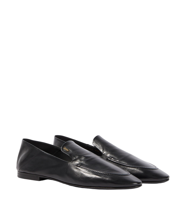 Saint Laurent Alain convertible leather loafers