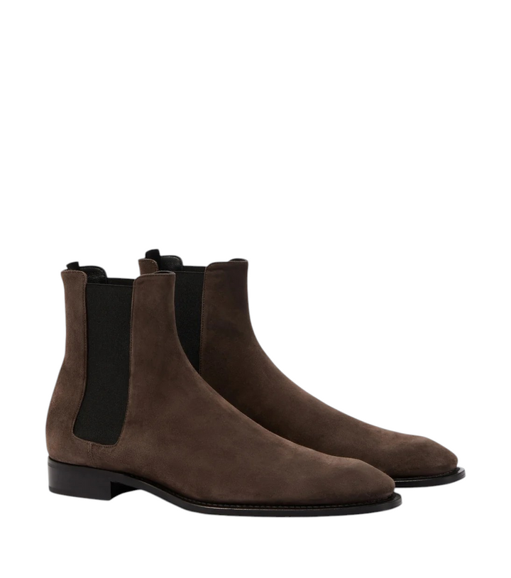 Saint Laurent Aurelien Suede Chelsea Boots [white-bg-processed] 1786494204751