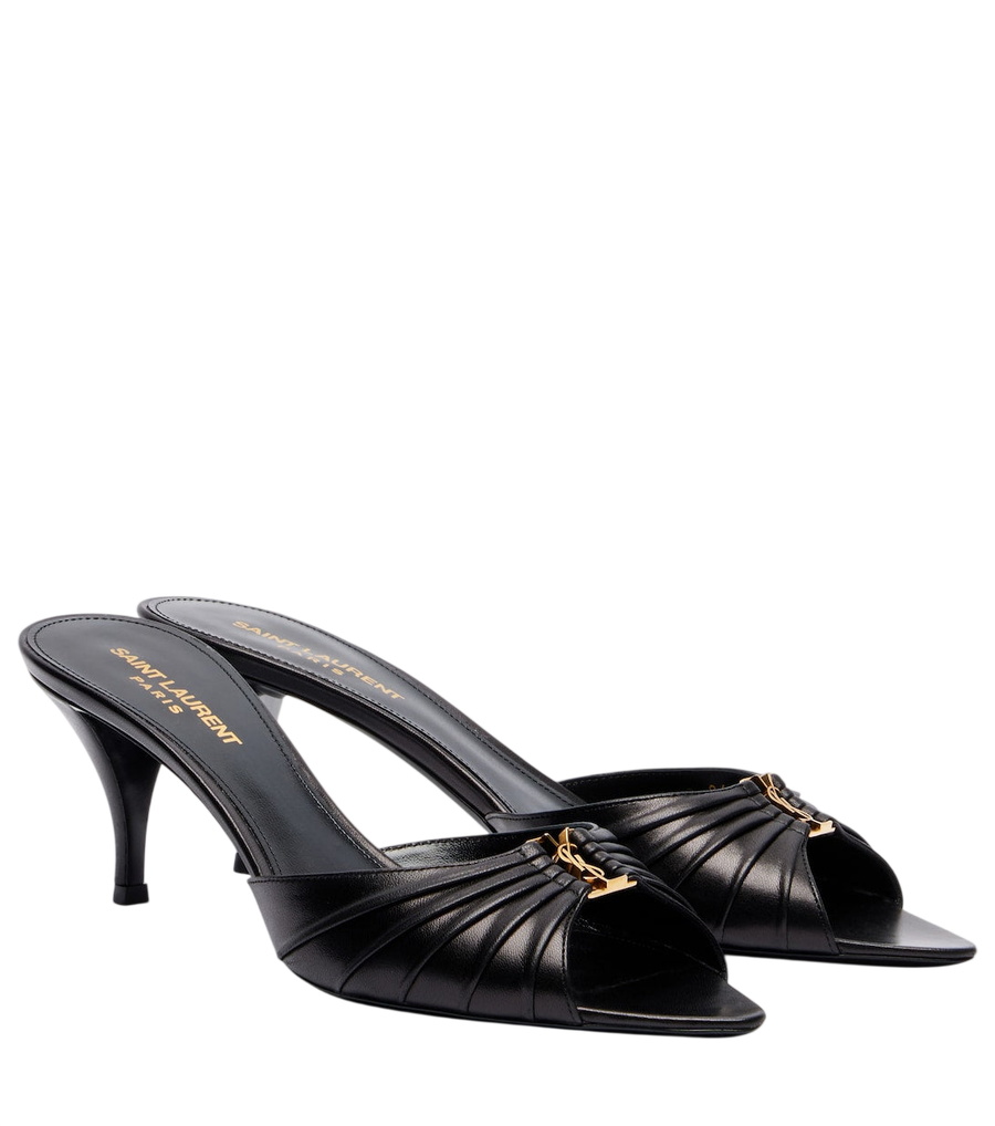 Saint Laurent Babilonia 60 mules in pelle