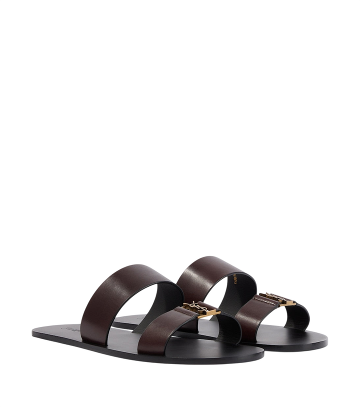 Saint Laurent Babylone leather sandals [white-bg-v2:40d18afe-d20e-420c-b9f1-1d9edb51a173]