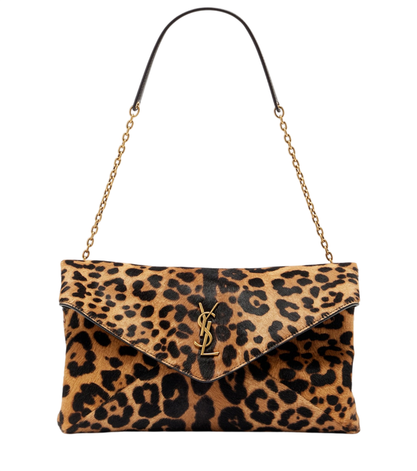 Saint Laurent Cassandre calf hair shoulder bag