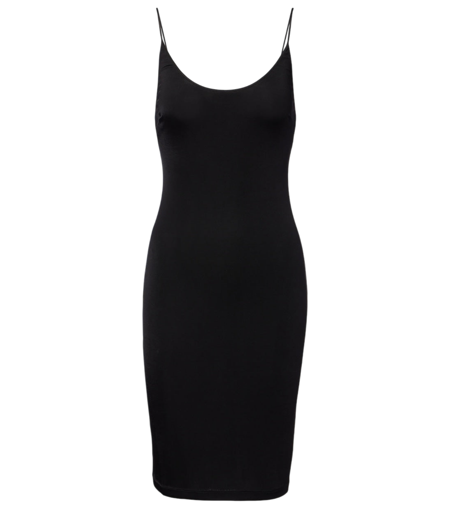 Vestido midi de punto Cassandre de Saint Laurent