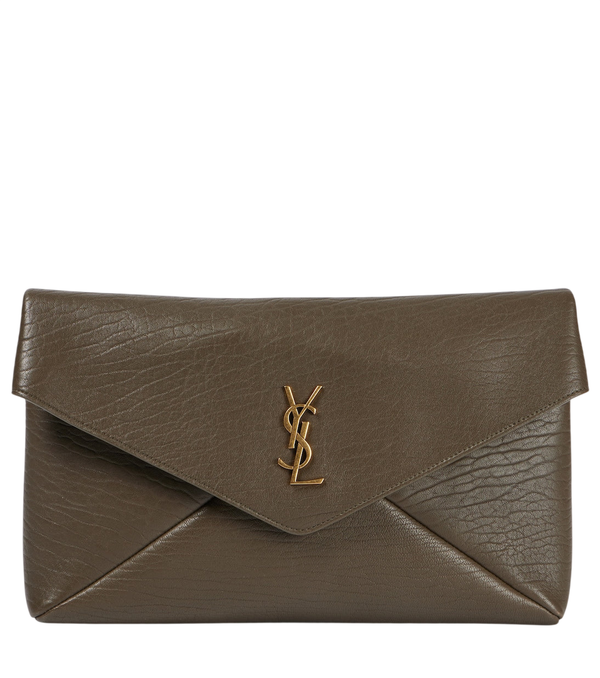 Saint Laurent Cassandre Pochette grande in pelle