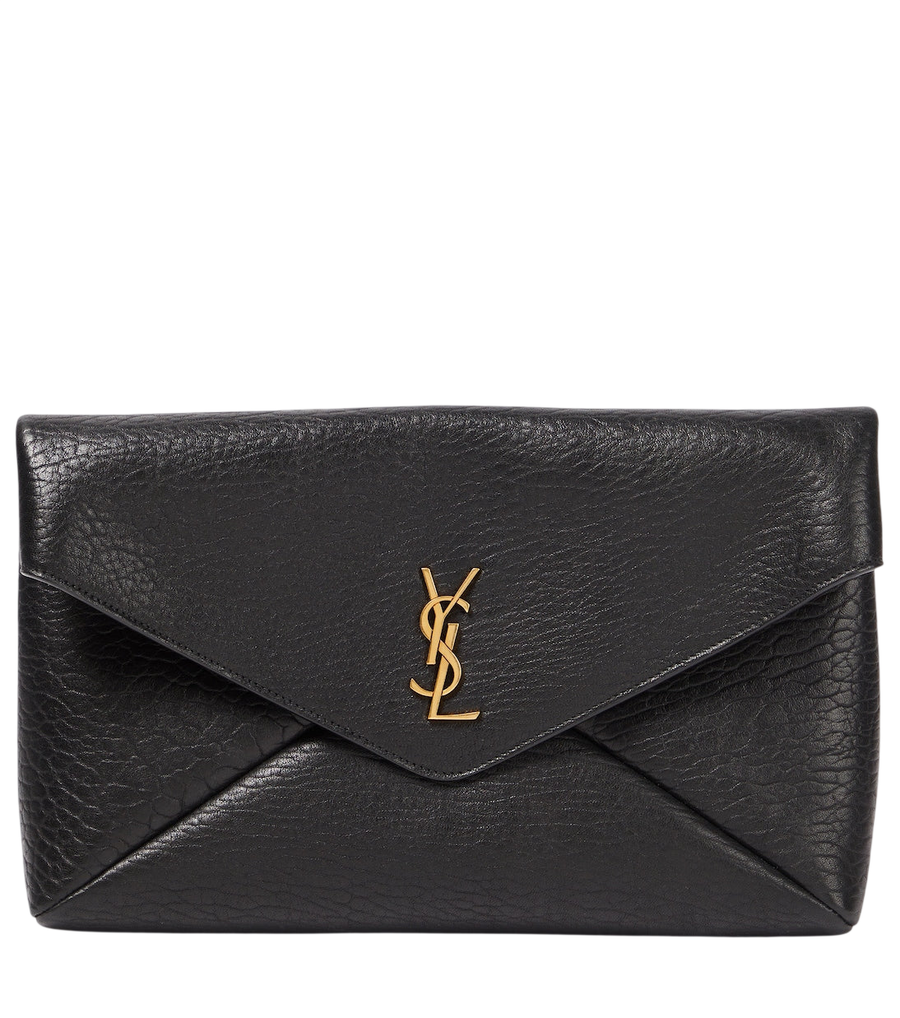 Grande pochette Cassandre en cuir Saint Laurent