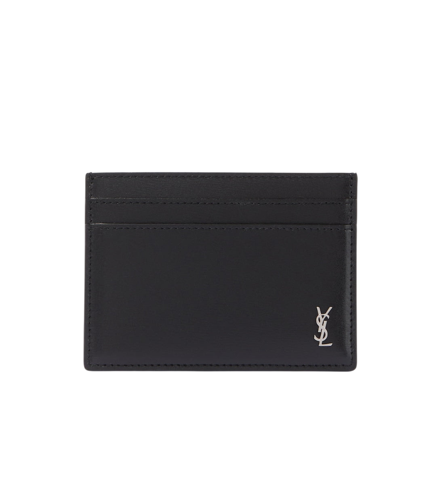 Saint Laurent Cassandre leather card holder