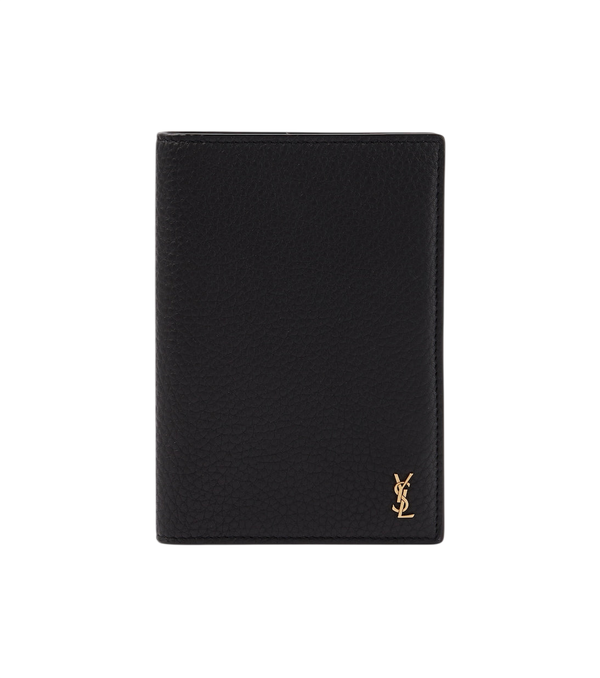 Saint Laurent Cassandre leather card holder