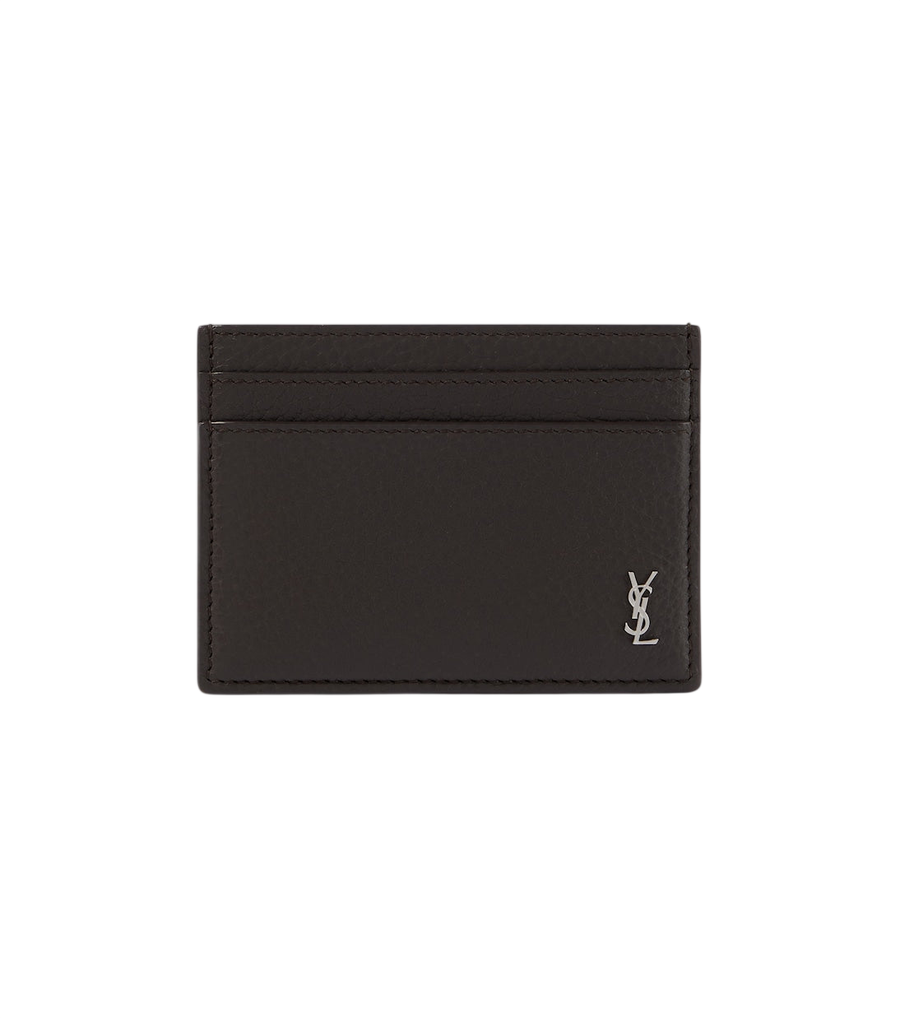 Saint Laurent Cassandre leather card holder
