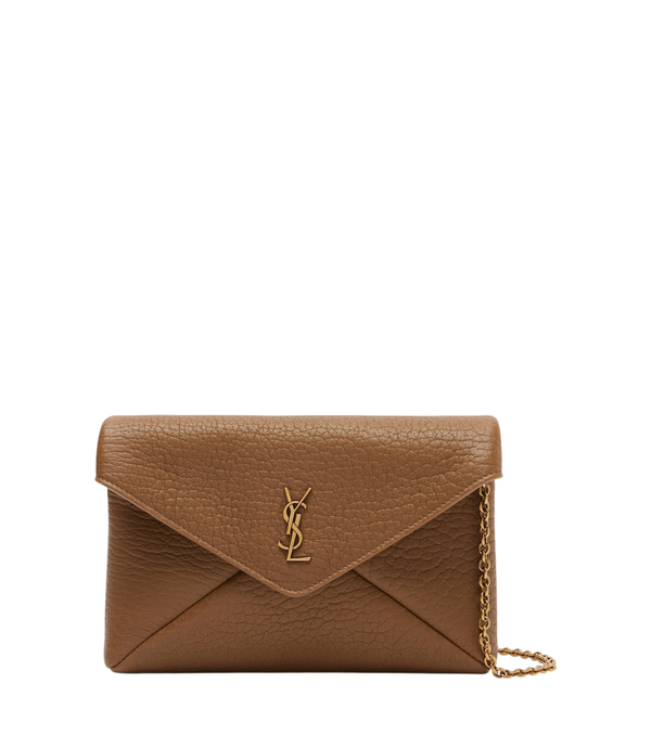 Pochette Cassandre en cuir Saint Laurent