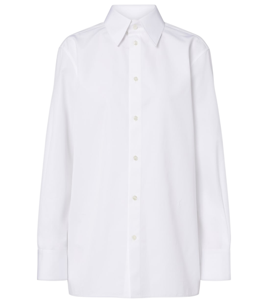 Saint Laurent Cotton poplin shirt