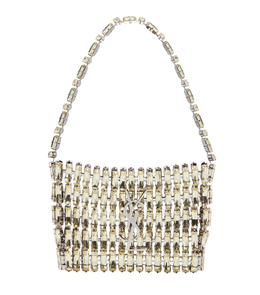 Bolso de mano micro con adornos Saint Laurent Evening