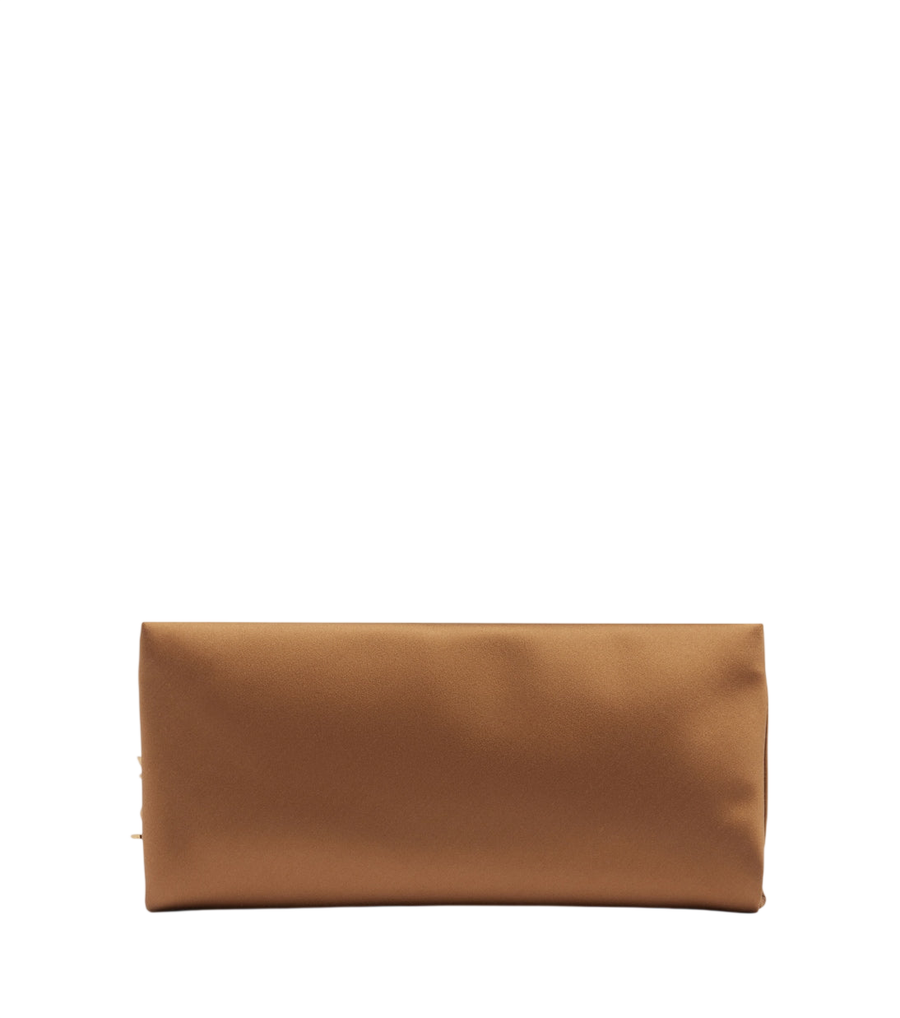 Pochette de soirée en satin Saint Laurent