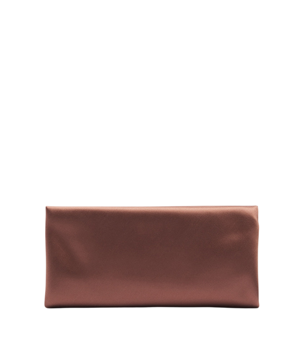 Pochette da sera in raso Saint Laurent