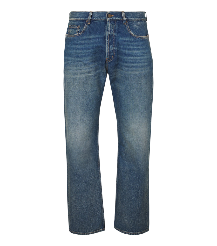 Saint Laurent Faded straight jeans