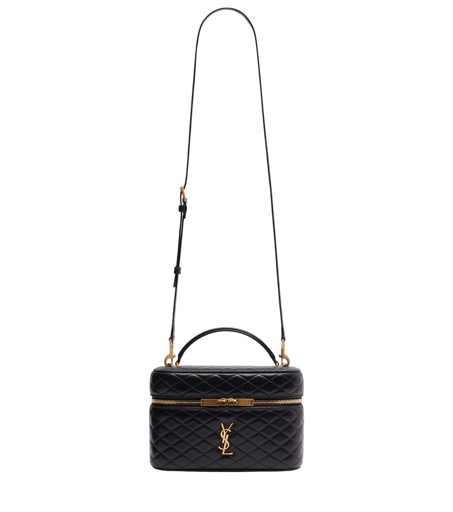 Saint Laurent Gaby Large leather vanity bag
