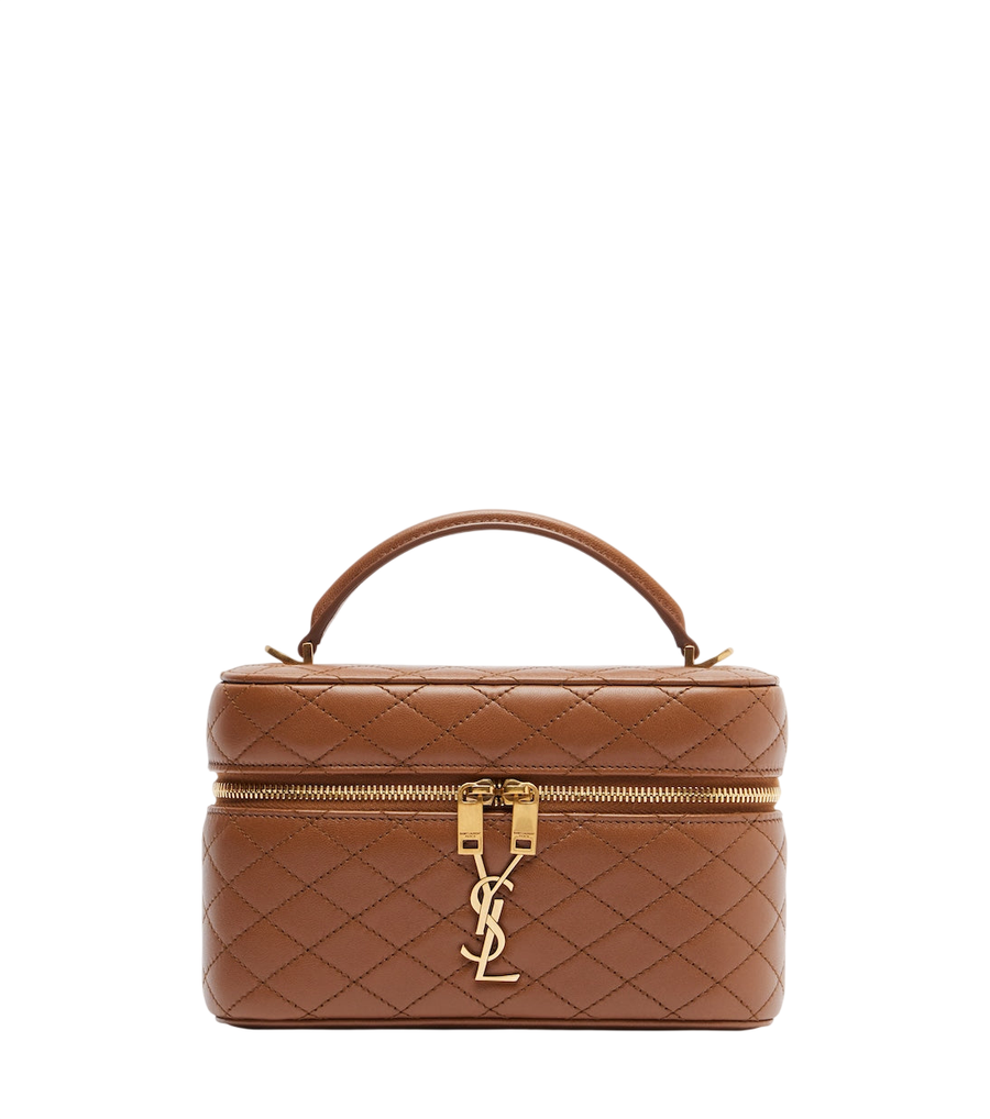Saint Laurent Gaby leather vanity bag