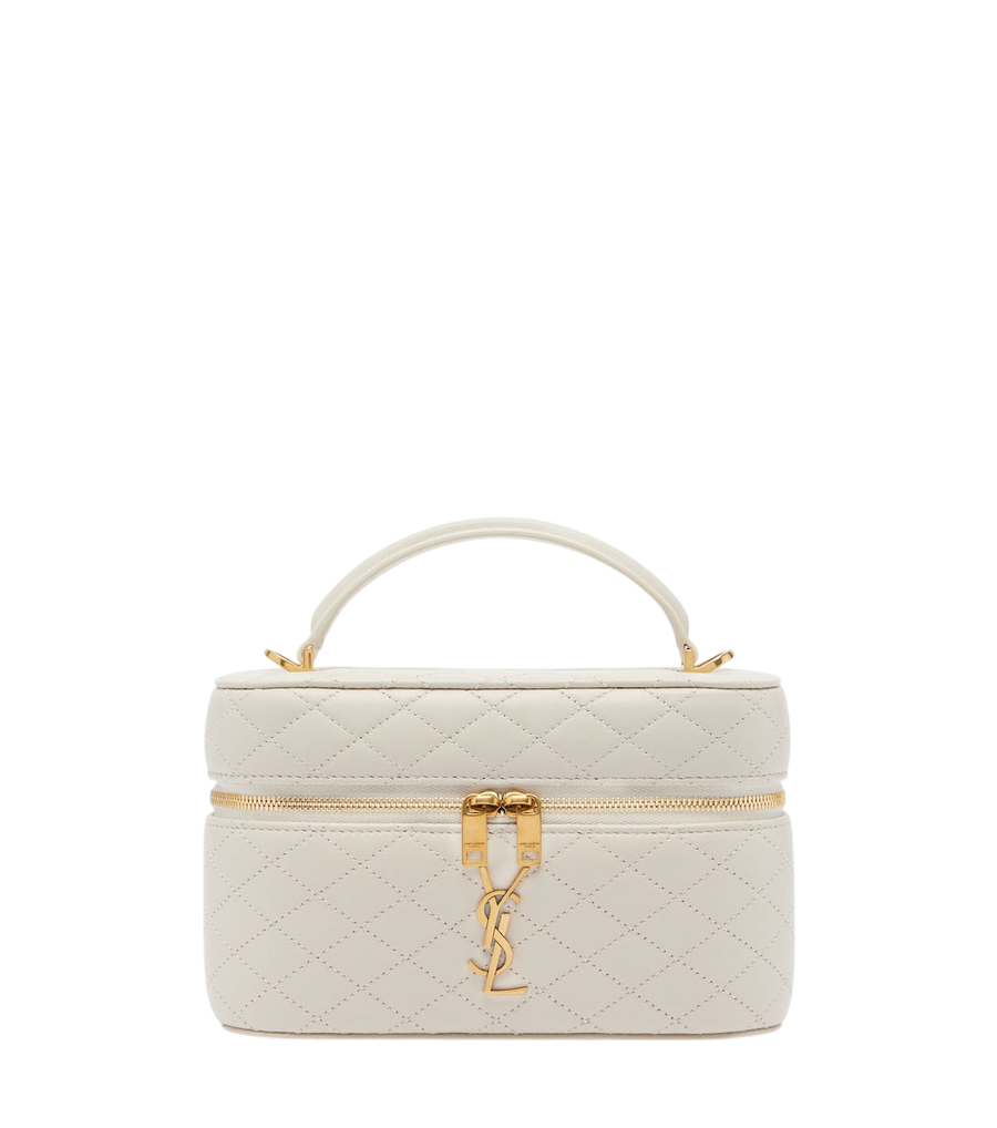 Saint Laurent Gaby Mini quilted leather vanity bag